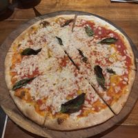 Vegan pizza   at Casa Rolandi in Cancun
