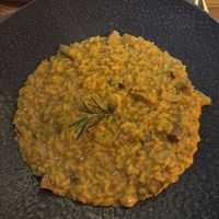 Vegan risotto   at Casa Rolandi in Cancun