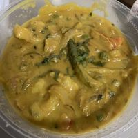 Vegetable jalfezi. Tonight’s order from grab wasn’t as good as it usually is    at Highway Curry in Phuket