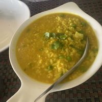 The porridge “kitcheri"  at Highway Curry in Phuket