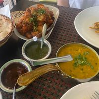 Dahl fry and aloo jera   at Highway Curry in Phuket