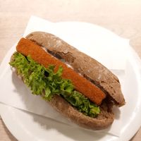 Veganer Backvisch at Nordsee - Hefnersplatz in Nuremberg
