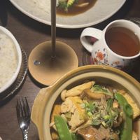 Tofu Om Nam und Vegetable Wok  at May  in Munich