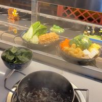 Vegan Hot Pot  at Lee's BBQ & HotPot in Pensacola