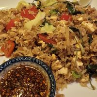 spicy fried rice tofu at Sala Thai Kitchen in Salt Lake City
