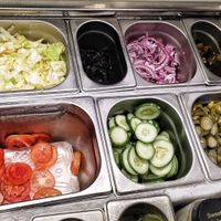 Fresh veggies at BKK - Subway in Samut Prakan