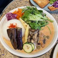 Vegan curry  at Hids' Cafe & Bar in Gifu