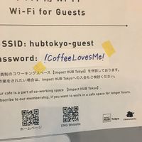   at Communita Cafe in Tokyo