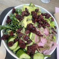 Vegan bowl 39 AED  at Joe & The Juice - Yas Mall in Abu Dhabi
