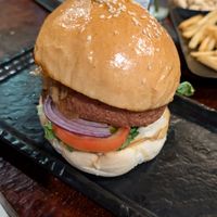 classic burger (plant based) at Burgeryyy Downtown in Hanoi