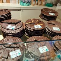The vegan options at Eurochocolate in Perugia