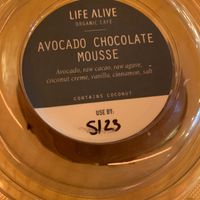   at Life Alive Organic Cafe   in Dedham