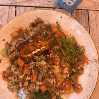 Teriyaki Tofu grain bowl  at Life Alive Organic Cafe   in Dedham