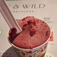 Fruit salad at Joelato in Edinburgh