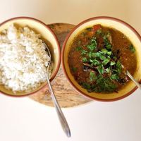 Mushroom curry. at Floresta in Fatima