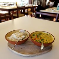 Caril de cogumelos. at Floresta in Fatima