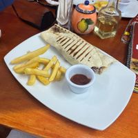 Not special but enough after a long flight   at Tipicos El Gueguense in Managua