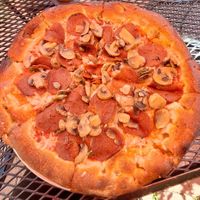 Where the HECK is the spinach?!! at Old Town Pizza Parlor in Albuquerque