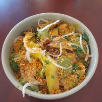 Le risotto verde aux poireaux vegan at Inzu in Marseille