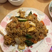 Tofu evil jungle fried rice   at Rukdiew Cafe in Portland