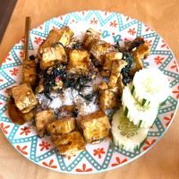 Tofu kaprow at Rukdiew Cafe in Portland