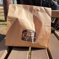 Easy to take away at Veggie Junkies Burger in Kobe