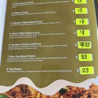 Starter  at Indian and Nepalese Kitchen in Oamaru