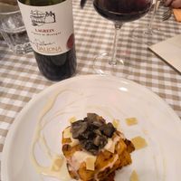 Paccheri pasticciati vegan at Osteria 1960 BarSport in Pedersano