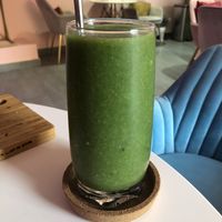 Avocado pineapple smoothie  #Veganuary at Ninna Homemade Bakery in Dubai