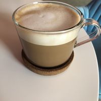 Mocha with oat milk  #Veganuary at Ninna Homemade Bakery in Dubai