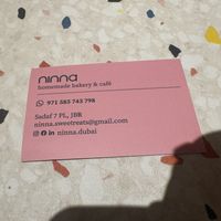   at Ninna Homemade Bakery in Dubai