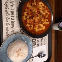 Ma Po Tofu at Happy Veggie - 天街素食 in Budapest