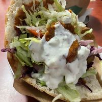 Seitan Kebab  at Döner King in Leipzig