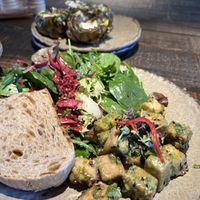Tofu salad  at Honest Greens - Las Ramblas in Barcelona