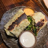 Breakfast burrito at Honest Greens - Las Ramblas in Barcelona