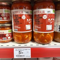 Vegan ravioli   at Petit Casino in Chamrousse