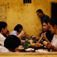   at Chay Vỉa Hè in Hanoi