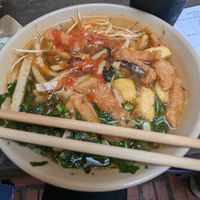 Bún Riêu at Chay Vỉa Hè in Hanoi