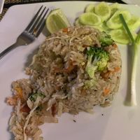 Fried rice with vegetables (no egg)   at Green Canyon Resort in Koh Samui