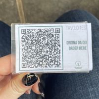 Menu  at Ecooking in Milan