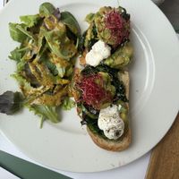 Avocado toast - vegan (mayo is vegan)  at Ecooking in Milan