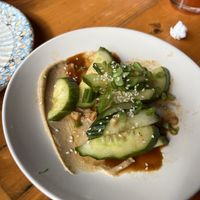 Cucumbers - vegan as is   at Café Tu Tu Tango in Orlando
