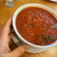 this soup was delicious and came in a very generous portion #Veganuary at Blackwell's Catering in Lewisburg