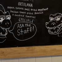 Ortolana pizza at Chill Since '93 in Los Angeles