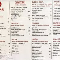 Menu (2024) at Omusubi Café in Geneva
