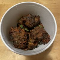 Vegetable Pakora (fry vegetables)  at Rangoli - Smichov in Prague