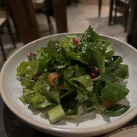 Green side salad   at Smoke & Bitters in Dikwella
