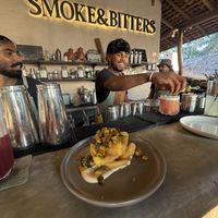 Vegan calamari   at Smoke & Bitters in Dikwella