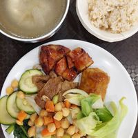 Big delicious portion around $ 95. at Gongbin Sushi Guan 宮賓素食舘 in Chiayi