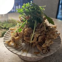 Fried Mushrooms  at Ggulggeok House - 꿀꺽하우스 in Busan